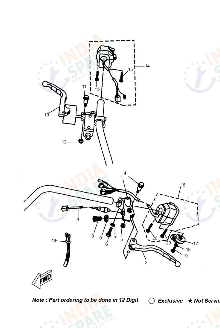 HANDLE SWITCH LEVER